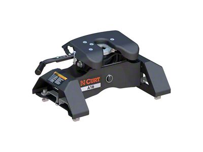 A16 5th Wheel Trailer Hitch; 16,000 lb. GTW (20-25 Sierra 3500 HD w/ 8-Foot Long Box & 5th Wheel Prep Package)