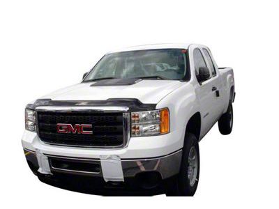 Aeroskin Hood Protector; Dark Smoke (11-14 Sierra 3500 HD)
