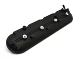 Aluminum Valve Cover; Driver Side; Black (09-19 6.0L Sierra 3500 HD)