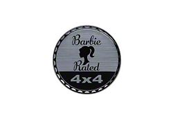 Barbie Rated Badge (Universal; Some Adaptation May Be Required)