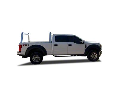 Base K2 Rack; Silver (07-25 Sierra 3500 HD w/ 8-Foot Long Box)