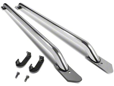 Bed Rails; Chrome (15-19 Sierra 3500 HD w/ 6.50-Foot Standard Box)