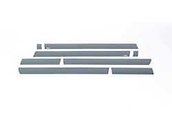 Putco Black Platinum Rocker Panels (15-19 Sierra 3500 HD Crew Cab DRW w/ 8-Foot Long Box)