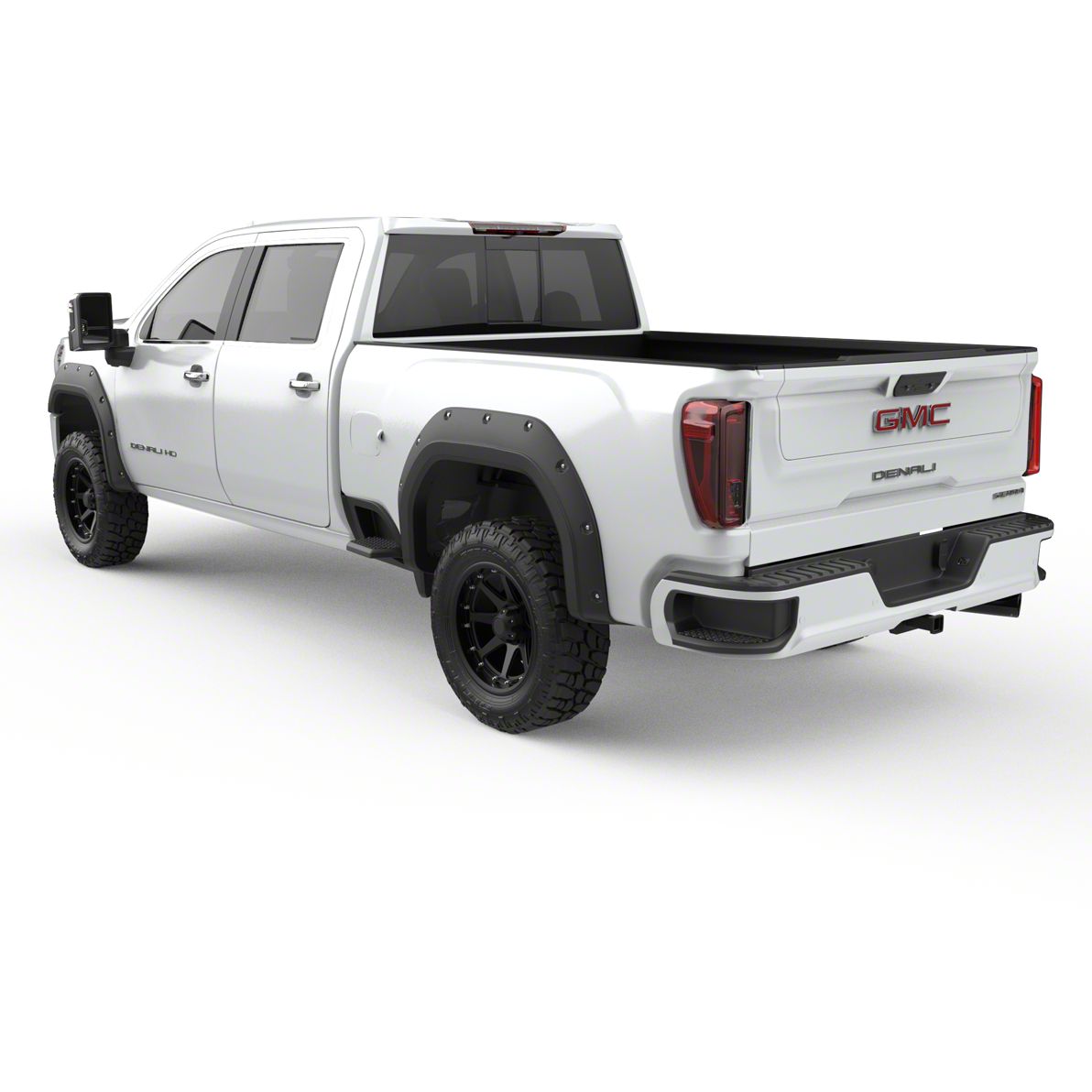 EGR Sierra 3500 Bolt-On Style Fender Flares; Textured Black