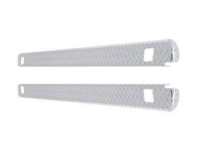 Brite-Tread Wrap Side Bed Caps with Stake Pocket Holes (01-06 Sierra 3500 HD w/ 8-Foot Long Box)