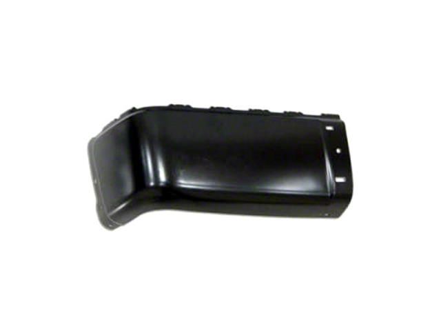 Replacement Bumper Extension; Rear Driver Side Outer (09-13 Sierra 3500 HD)