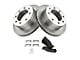Ceramic 8-Lug Brake Rotor and Pad Kit; Rear (07-10 Sierra 3500 HD)