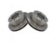 Ceramic 8-Lug Brake Rotor and Pad Kit; Rear (11-19 Sierra 3500 HD)
