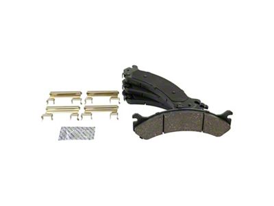 Ceramic Brake Pads; Rear Pair (07-10 Sierra 3500 HD DRW)