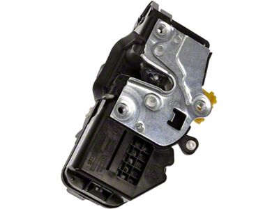 Door Lock Actuator Motor; Integrated; Front Driver Side; With Power Locks (10-14 Sierra 3500 HD)