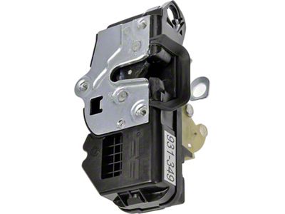 Door Lock Actuator Motor; Integrated With Latch; Front Passenger Side (07-09 Sierra 3500 HD w/ Keyless Entry)