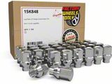 ET OEM Factory Style Chrome Lug Nut Kit; M14 x 1.5; Set of 32 (11-26 Sierra 3500 HD)