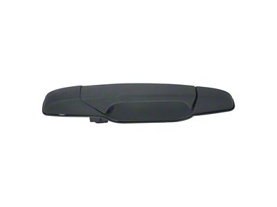 Exterior Door Handle; Front Passenger Side; Textured Black (07-14 Sierra 3500 HD)