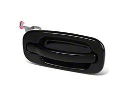 Exterior Door Handle; Rear Passenger Side; Primed Black (01-06 Sierra 3500 HD Crew Cab)
