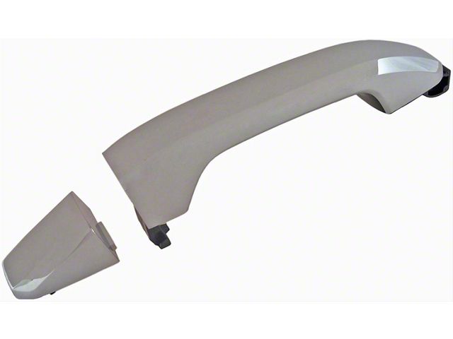 Exterior Door Handle; Rear Right and Left; Plastic; Without Passive Entry (15-19 Sierra 3500 HD)