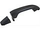 Exterior Door Handle; Rear Right and Left; Textured Black; Plastic; Without Passive Entry (15-19 Sierra 3500 HD)