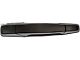 Exterior Door Handle; Rear Right; Textured Black; Without Chrome Lever; Plastic (07-14 Sierra 3500 HD Crew Cab)