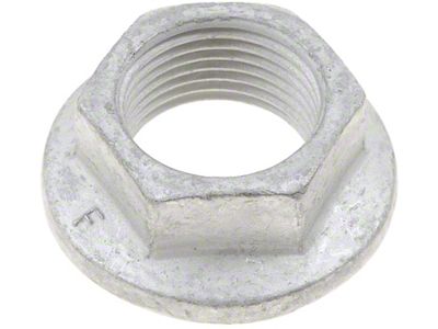 Flanged Hex Spindle Nut; M27-2.0; Hex Size 34mm (11-17 4WD Sierra 3500 HD)