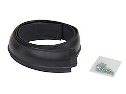 Flexy Flare Standard Duty Rubber Fender Extensions; 2.50-Inch x 58-Inch (Universal; Some Adaptation May Be Required)