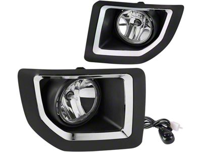 Fog Lights with Switch; Amber (15-16 Sierra 3500 HD)