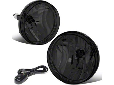 Fog Lights with Switch; Smoked (07-14 Sierra 3500 HD)