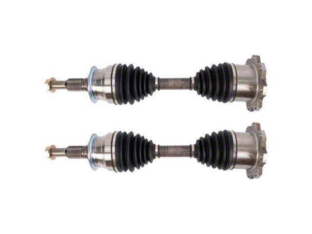Front CV Axle Assembly; Driver and Passenger Side (15-19 Sierra 3500 HD)