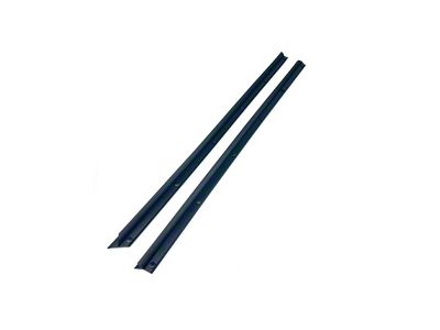 Front Door Auxiliary Weatherstrip; Driver and Passenger Side (07-14 Sierra 3500 HD)