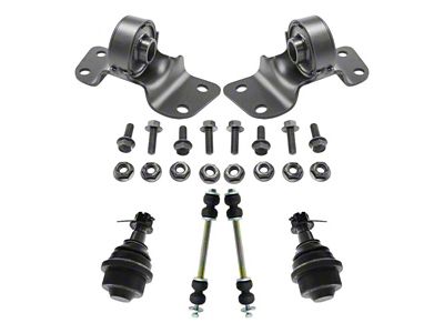 Front Lower Ball Joints with Sway Bar Links and Torsion Bar Mounts (07-08 4WD Sierra 3500 HD Crew Cab)