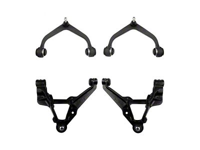 Front Upper and Lower Control Arms with Ball Joints (11-19 Sierra 3500 HD)