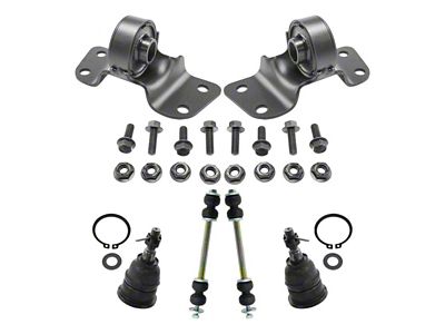 Front Upper Ball Joints and Sway Bar Links and Torsion Bar Mounts (07-08 4WD Sierra 3500 HD Crew Cab)