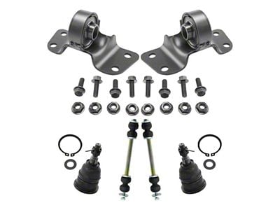 Front Upper Ball Joints and Sway Bar Links and Torsion Bar Mounts (07-08 4WD Sierra 3500 HD Crew Cab)