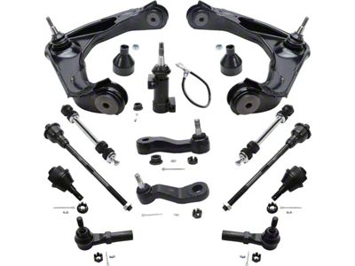 Front Upper Control Arm Suspension Kit (07-10 Sierra 3500 HD w/o Rake and Pinion Steering & Frame Bracket)