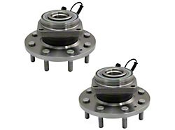 Front Wheel Bearing and Hub Assembly Set (11-19 4WD Sierra 3500 HD DRW)