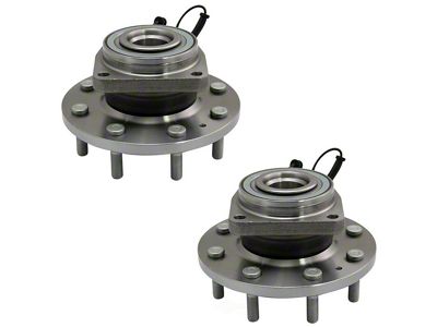 Front Wheel Bearing and Hub Assembly Set (11-19 4WD Sierra 3500 HD DRW)