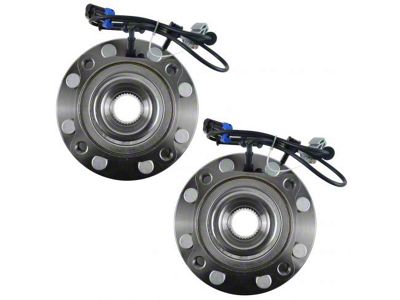 Front Wheel Bearing and Hub Assembly Set (07-10 Sierra 3500 HD)