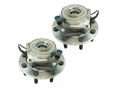 Front Wheel Bearing and Hub Assembly Set (07-10 Sierra 3500 HD DRW)