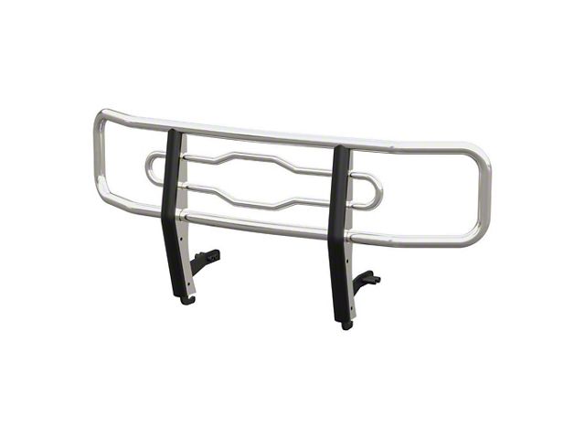 2-Inch Tubular Grille Guard without Mounting Brackets; Chrome (07-14 Sierra 3500 HD)