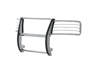 Grille Guard; Polished Stainless (11-14 Sierra 3500 HD)