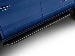 H-Style Running Boards; Black (07-19 Sierra 3500 HD Crew Cab)