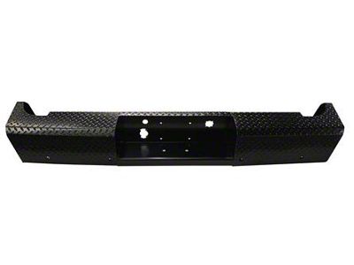 HD Rear Bumper; Gloss Black (11-14 Sierra 3500 HD)