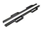 Westin HDX Drop Nerf Side Step Bars; Textured Black (20-25 Sierra 3500 HD Crew Cab)