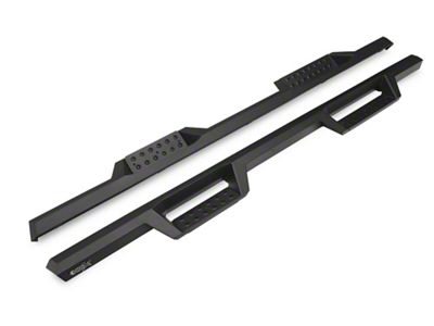Westin HDX Drop Nerf Side Step Bars; Textured Black (20-25 Sierra 3500 HD Crew Cab)