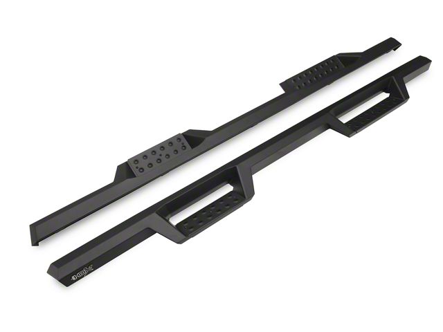 Westin HDX Drop Nerf Side Step Bars; Textured Black (20-24 Sierra 3500 HD Crew Cab)