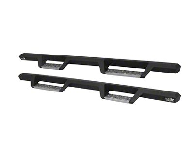 Westin HDX Stainless Drop Nerf Side Step Bars; Textured Black (07-19 Sierra 3500 HD Crew Cab)