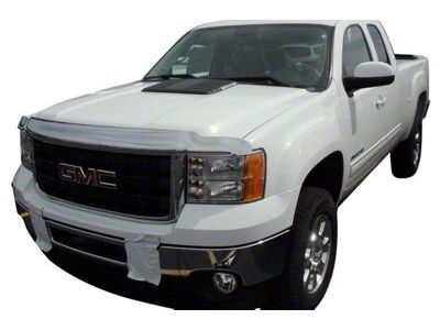 Hood Shield; Chrome (11-14 Sierra 3500 HD)