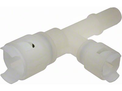 HVAC Heater Hose Connector; 111mm (07-14 6.6L Duramax Sierra 3500 HD)