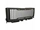 Impulse Upper Replacement Grille with Amber LED Lights; Matte Black (11-14 Sierra 3500 HD)