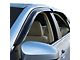 In-Channel Window Deflectors; Front and Rear; Matte Black (15-19 Sierra 3500 HD Double Cab)