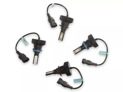 Infinity Beam LED Headlight Bulb Combo; High and Low Beam; H11/H8/H9 and HB3/9005 (07-14 Sierra 3500 HD)