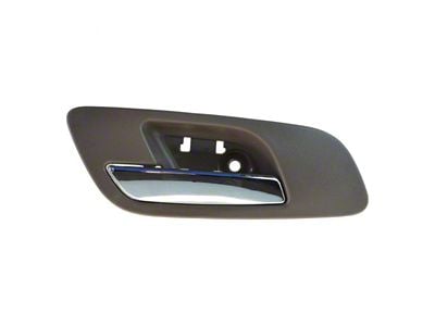 Interior Door Handle; Front Driver Side; Chrome and Cashmere (07-14 Sierra 3500 HD)